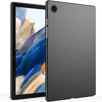 силиконов калъф за таблет за Samsung Galaxy Tab A A7 Lite A8 S5e S6 Lite S7 S8 S9 Plus FE Гъвкав мек TPU черен капак на корпуса
