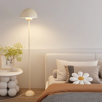 Ins крем стил етаж лампа хол диван ръб френски ретро спалня нощно легло пъпка атмосфера таблица лампа
