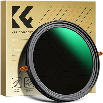 K&F Concept 72mm 82mm Nano D Series Variable Fader ND2-32 ND филтър и CPL кръгъл поляризиращ обектив филтър в 1 за обектив на камерата