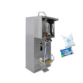 Вертикална автоматична машина за опаковане на течности Малки пластмасови торбички Машина за пълнене с водно мляко