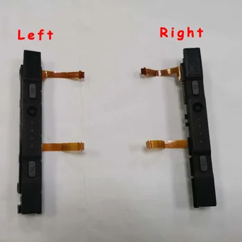 5pcs Оригинален пластмасов плъзгач за Nintend превключвател NS Joy-con контролер железопътен монтаж с гъвкав кабел дясно ляво с бутон