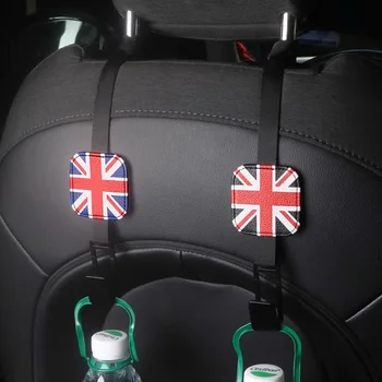 Столче за кола Многофункционална кука Алуминиеви висулка за съхранение на задните седалки за BMW MINI Cooper S F54 F55 F56 F60 R55 R56 R60 Аксесоари