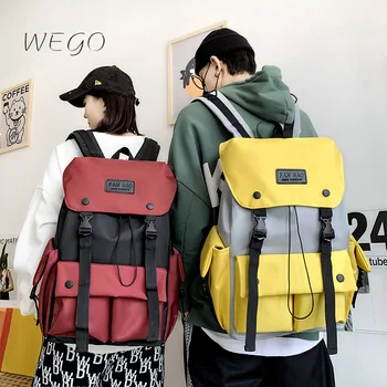 Oxford Leisure открит голям капацитет пътуване раница мъжки раница мода студент цип обратно пакет компютър чанта
