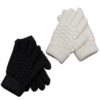 Плетени топли ръкавици Удобни детски ръкавици за пръсти за деца Дръжте ръцете си удобни и гъвкави DropShipping
