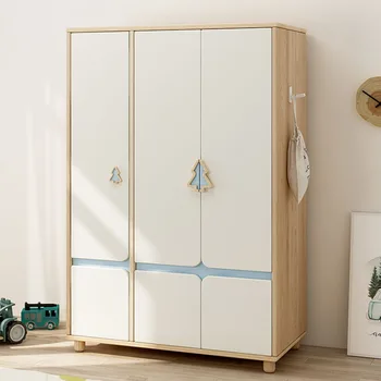 Луксозни гардероби за чекмеджета Съхранение на спални Дървени дизайнерски гардероби Европейски разглобяеми мебели Szafy Do Sypialni Nordic Nordic