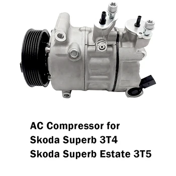 Aspligo кола AC климатик компресор за Skoda Превъзходно комби 1K0820859F 1K0820859S 5N0820803 Компресор за климатик