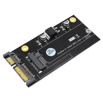 20+6 пинов SSD към SATA 2.5 инчов адаптер за конвертор на карти за Lenovo Thinkpad X1 Carbon