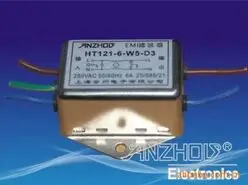 HT121-6-W5-D3 HT121-10-W5-D3 HT121-3-W5-D3 EMI захранващ филтър конектор