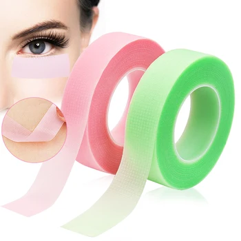 Eyelash Extension Lint Free Eye Pads/Green PE Tape Under Eye Patch for False Eyes - Инструменти за грим