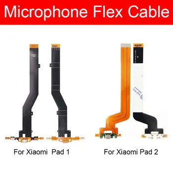 USB зарядно Джак порт съвет за Xiaomi Mi подложка MiPad просо плосък 1 2 зареждане USB щепсел док конектор съвет Flex кабелни части