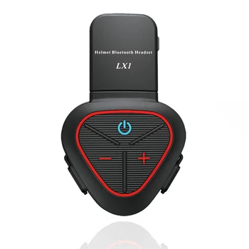 LX1 мотоциклетна лятна каска Специална Bluetooth слушалка Преносима CVC интелигентна шумопотискаща слушалка за вкъщи червена